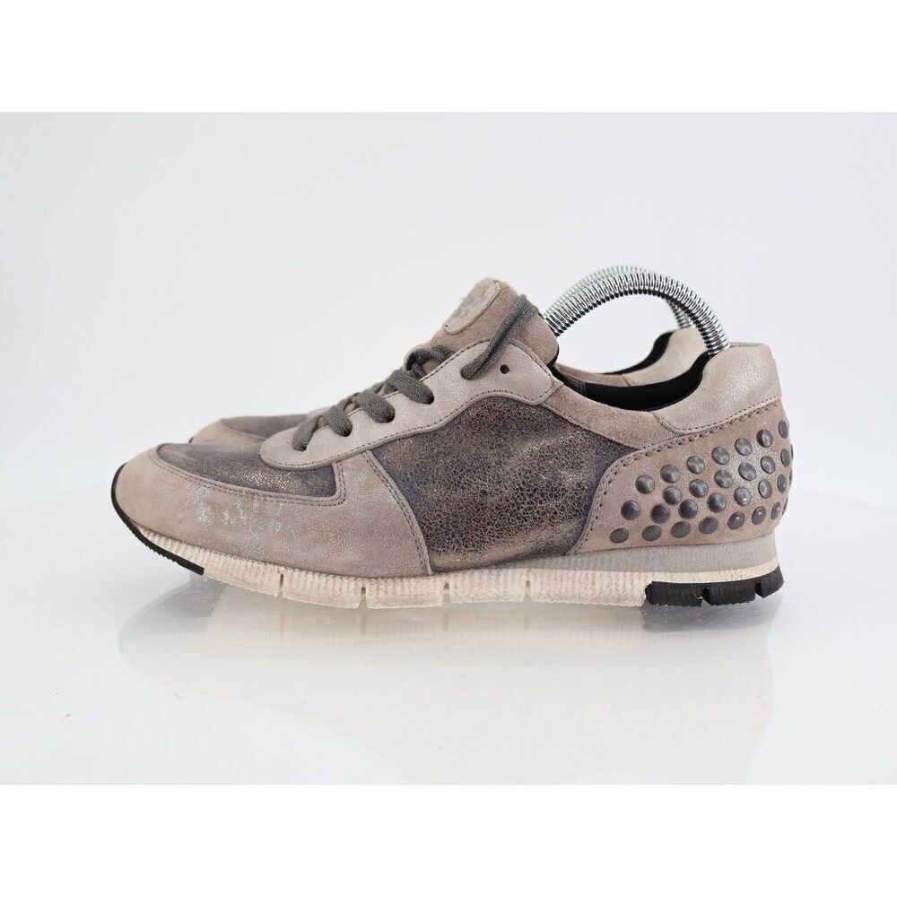 Paul Green Sneakers Size 9.5 Calico Titan Combo Gray Metallic Shoes Casual - Picture 3 of 10